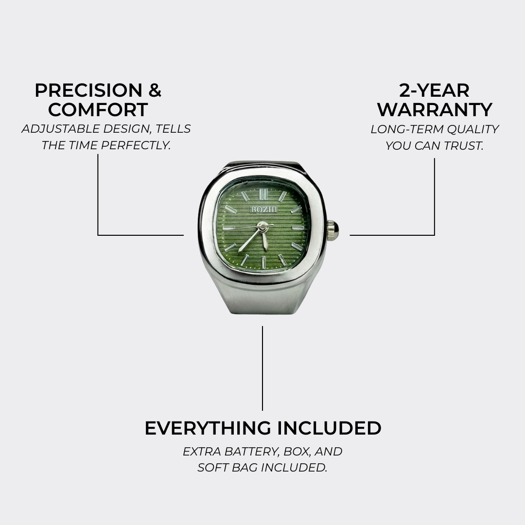 NAUTILUS RING | SILVER GREEN