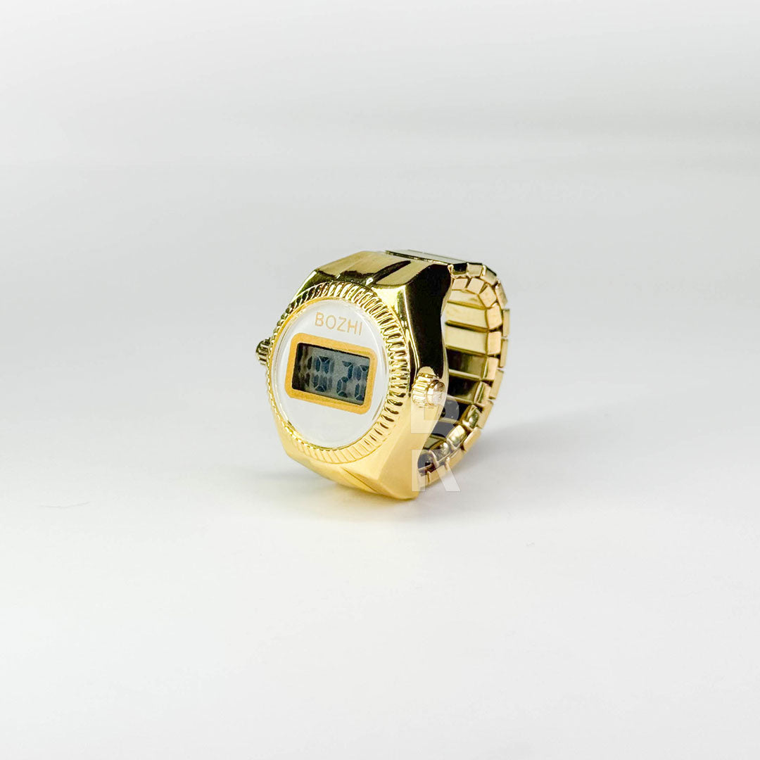 DIGITALE RING | GOLD WHITE - Bozhirings