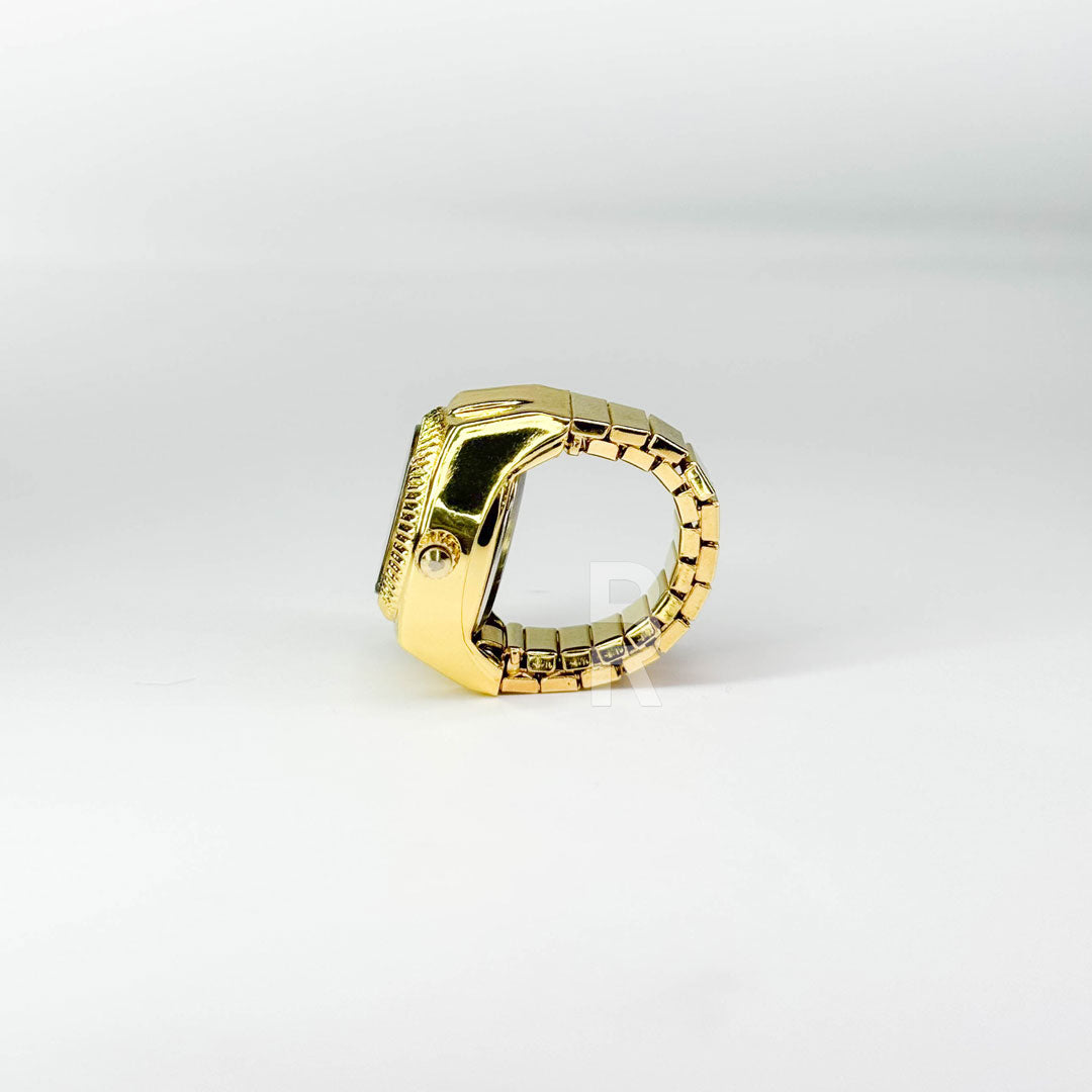 DIGITALE RING | GOLD BLACK - Bozhirings