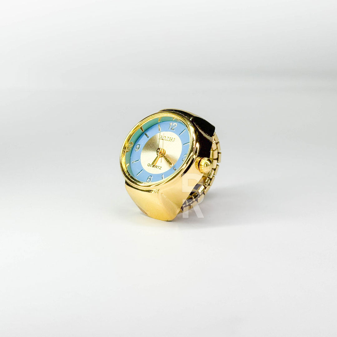 MIDNIGHT RING | GOLD BLUE - Bozhirings