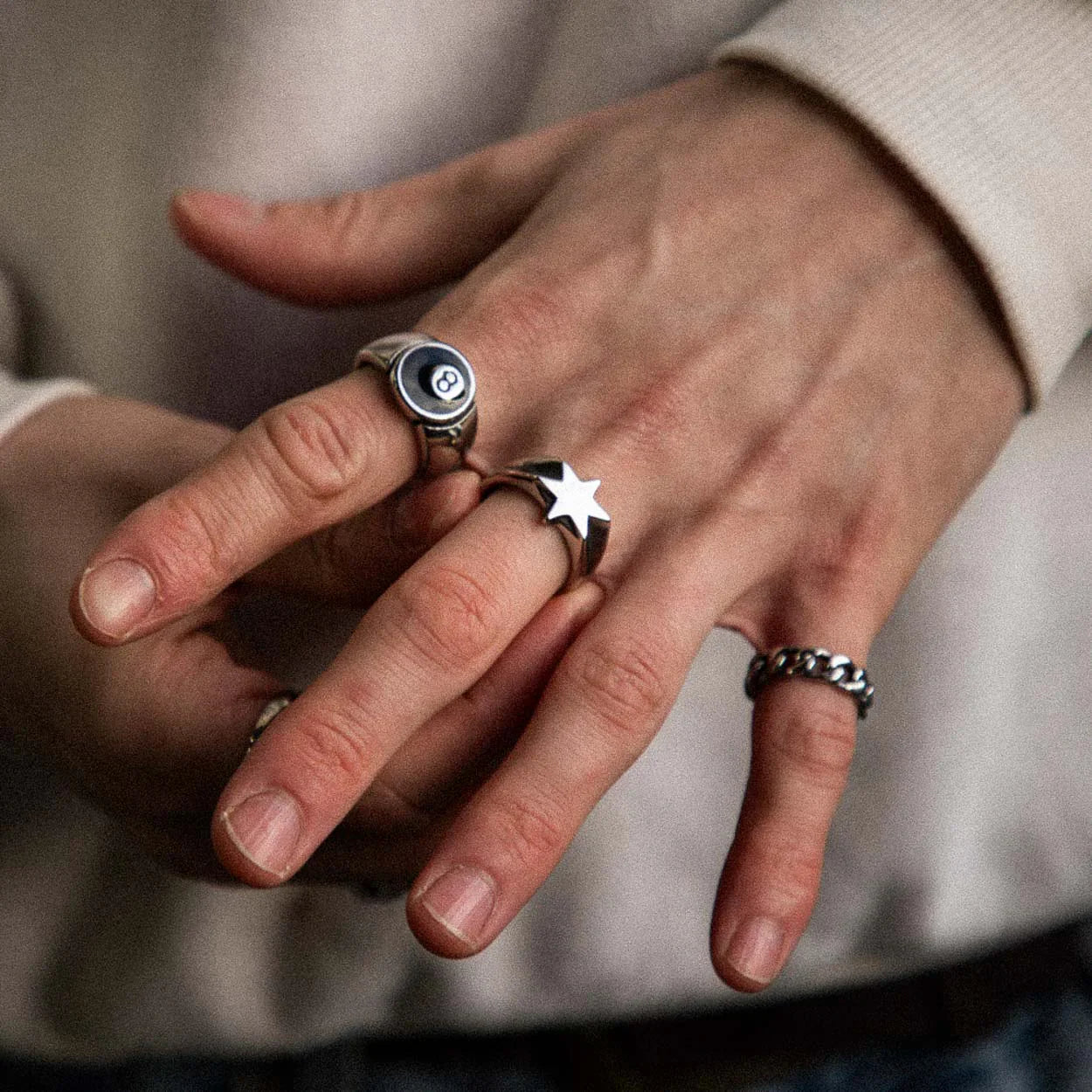 STAR RING | SILVER - Bozhirings