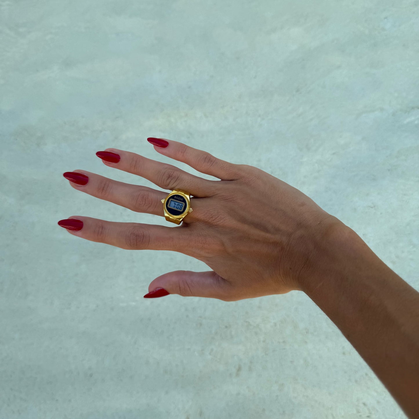 DIGITALE RING | GOLD BLACK