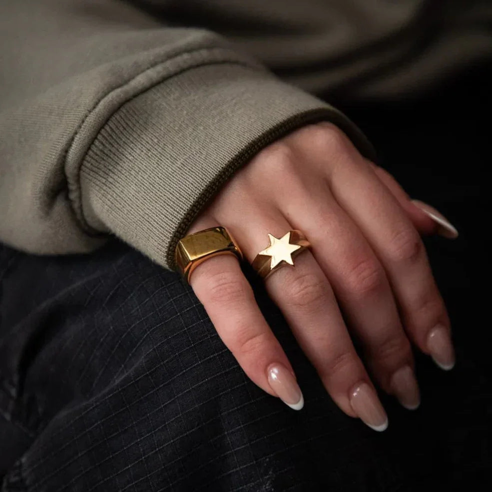 STAR RING | GOLD - Bozhirings