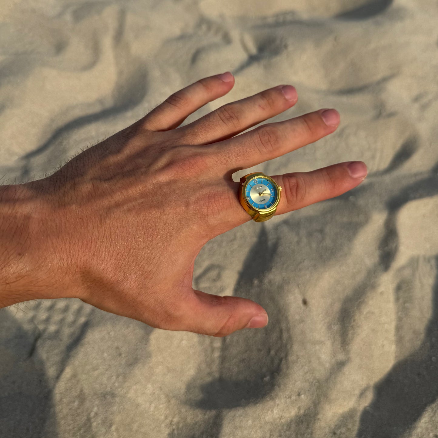 MIDNIGHT RING | GOLD BLUE - Bozhirings