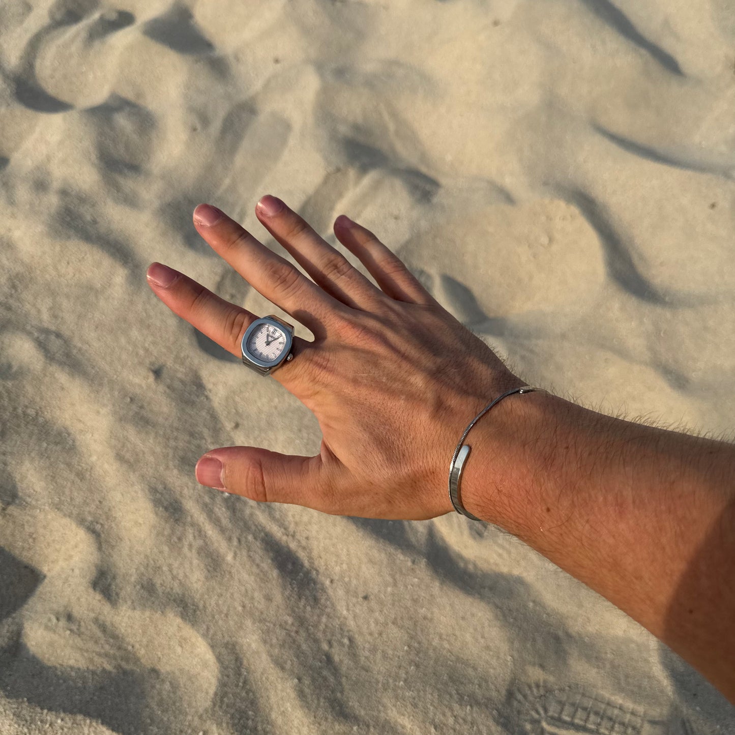 NAUTILUS RING | SILVER PINK - Bozhirings
