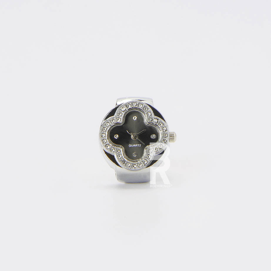CLEEF RING | SILVER BLACK