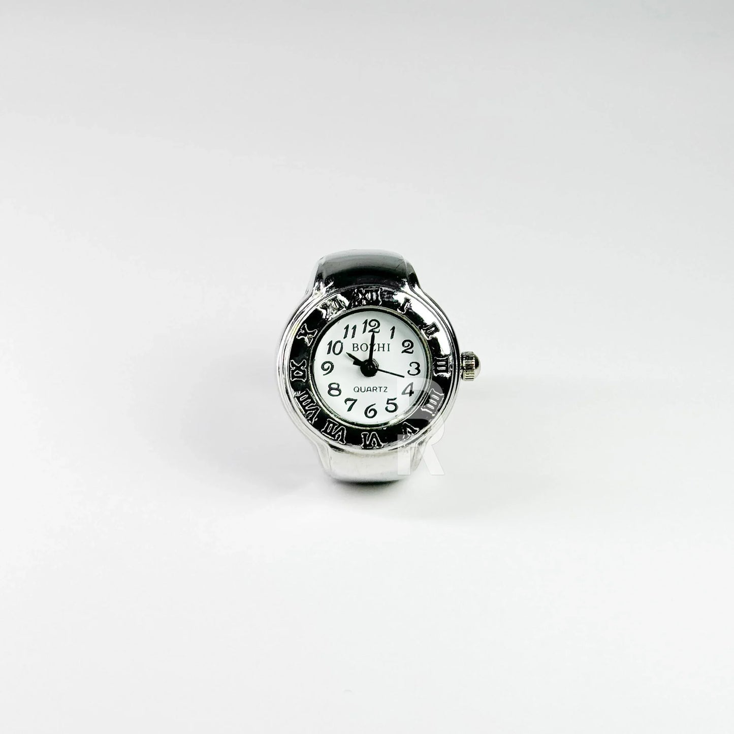 ROMA RING | SILVER WHITE - Bozhirings