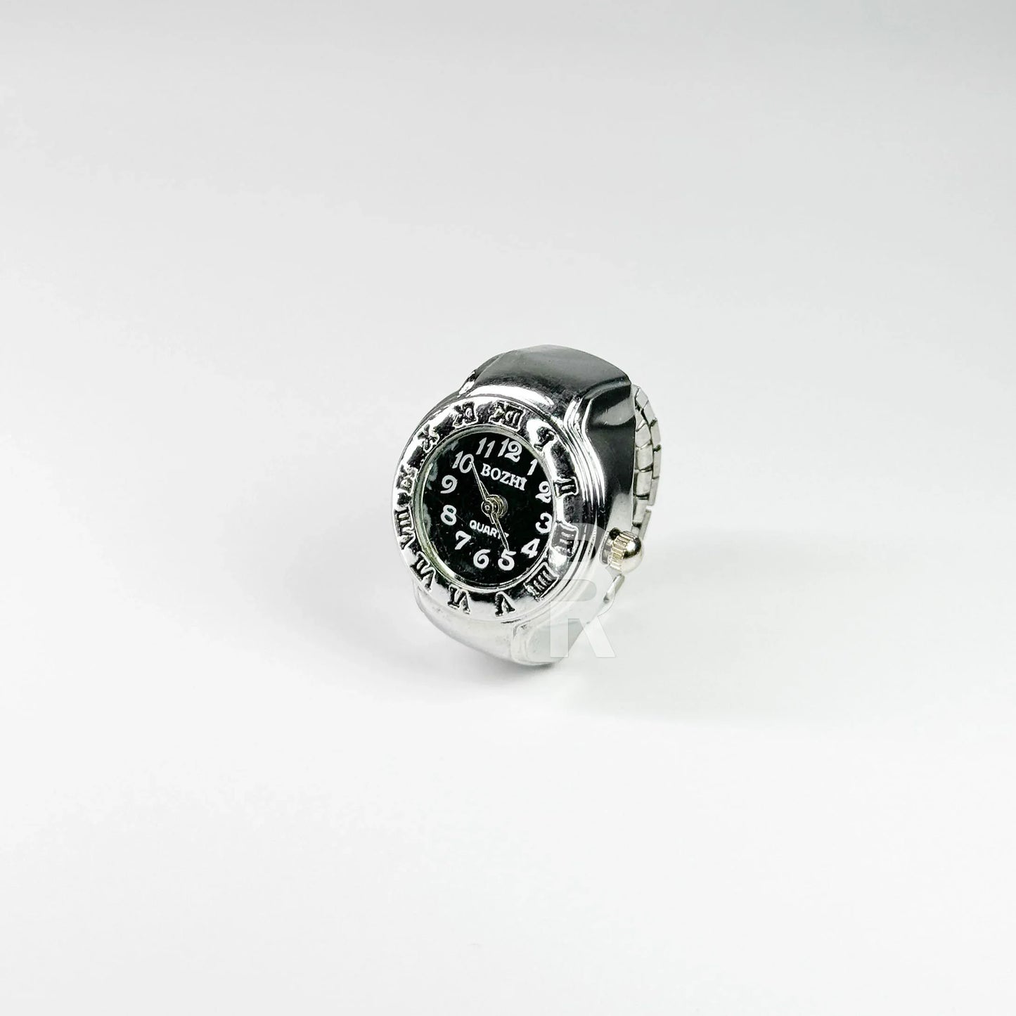 ROMA RING | SILVER BLACK - Bozhirings