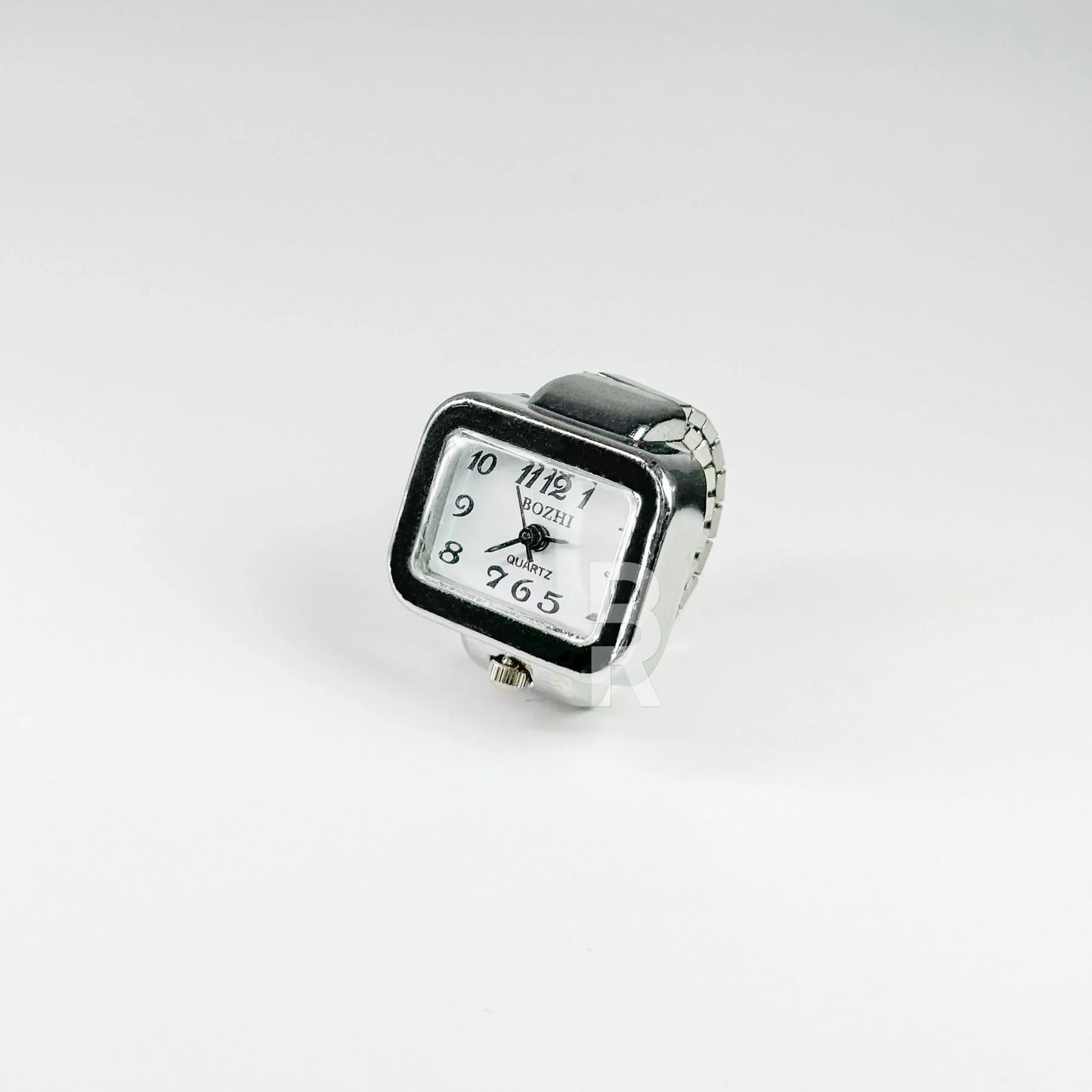 VINTAGE RING I SILVER WHITE - Bozhirings