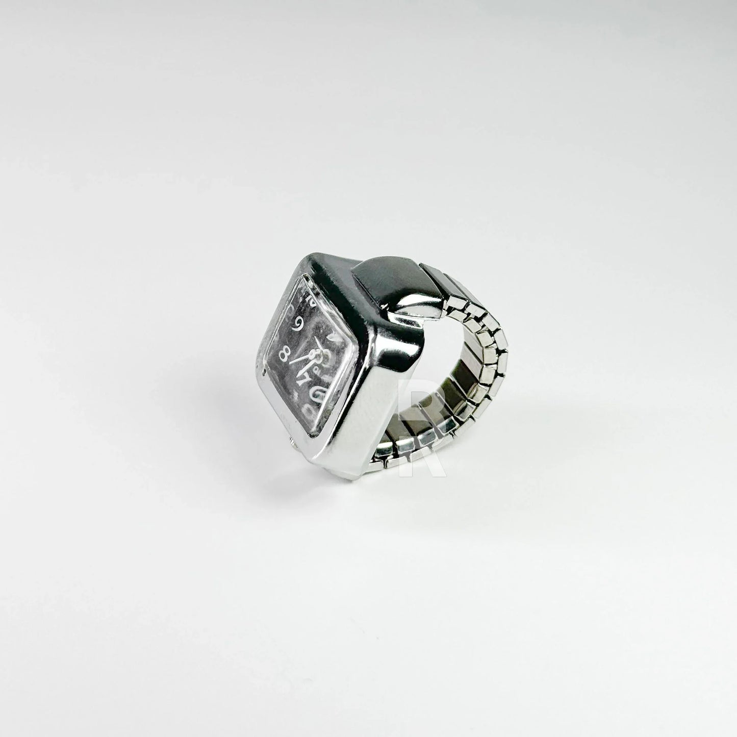 VINTAGE RING I SILVER WHITE - Bozhirings