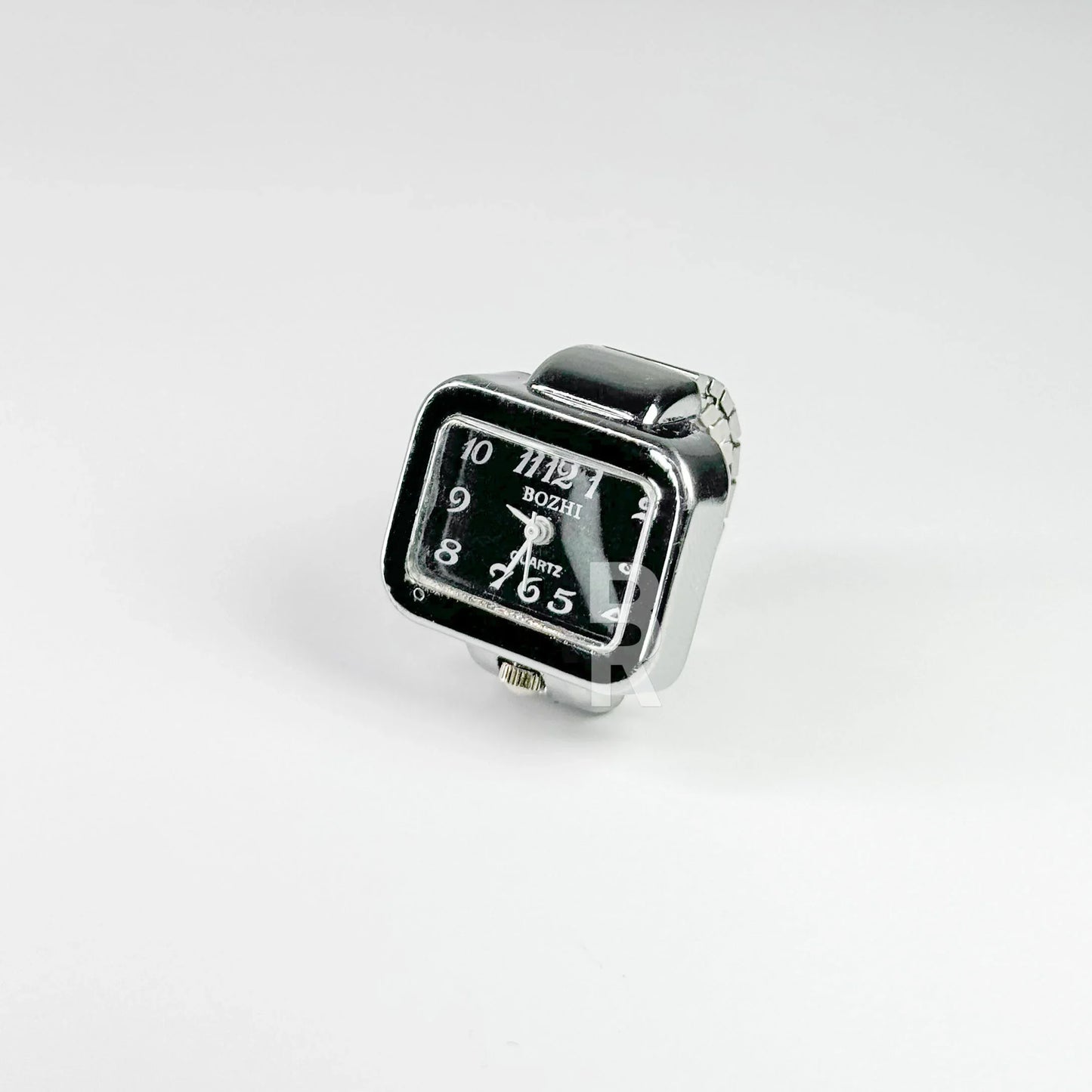 VINTAGE RING I SILVER BLACK - Bozhirings