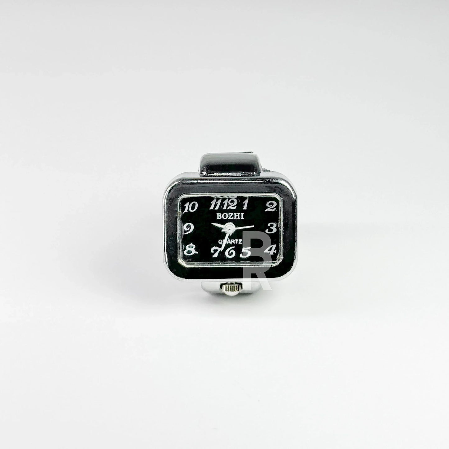 VINTAGE RING I SILVER BLACK - Bozhirings
