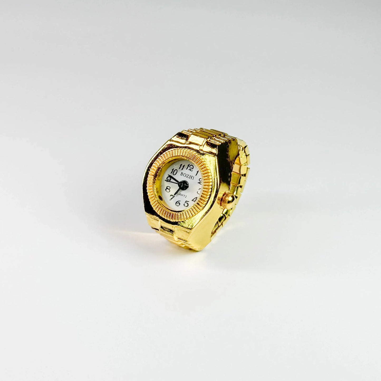 MILANO RING | GOLD WHITE - Bozhirings
