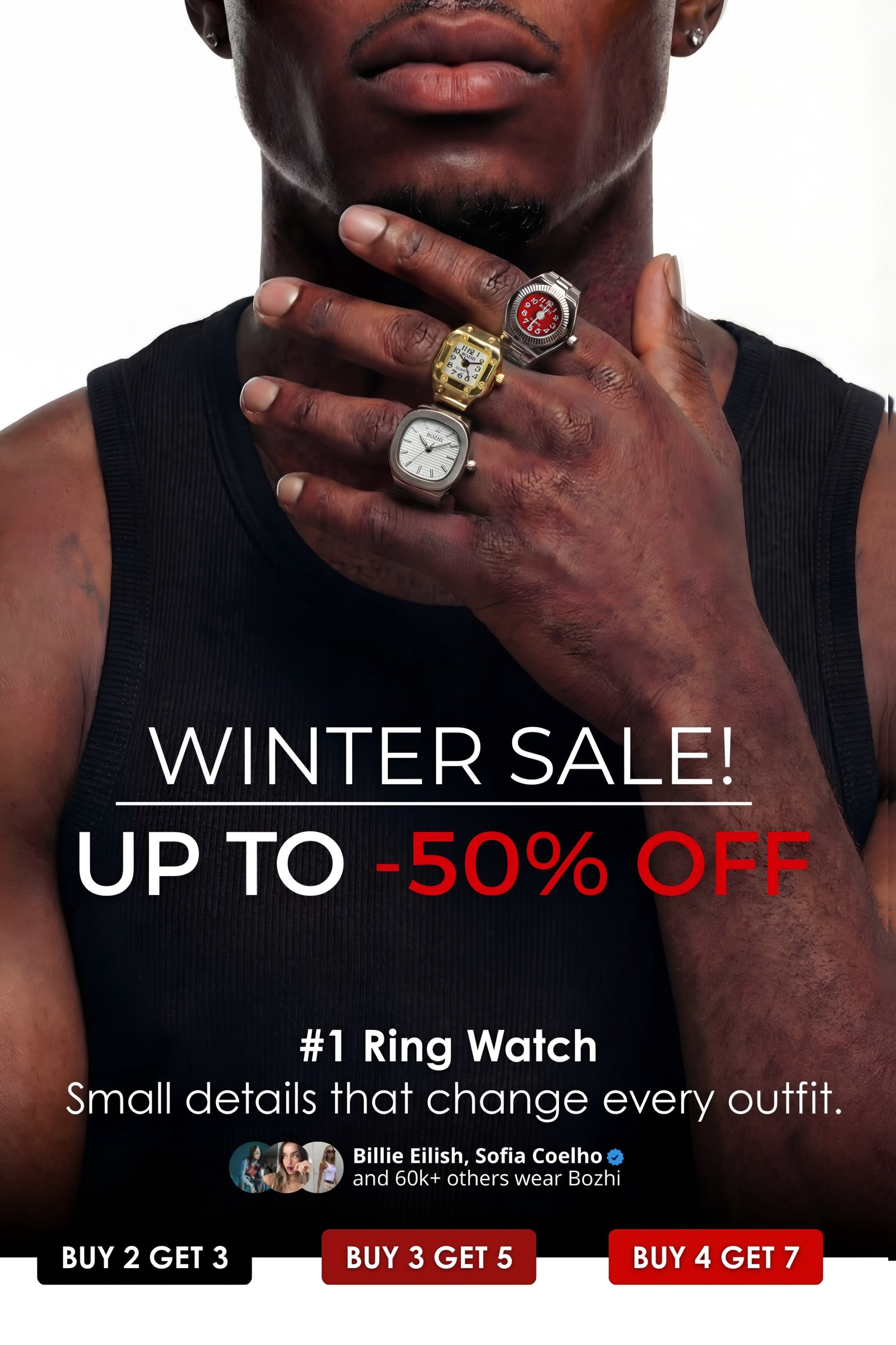 Bozhi Watch Rings | Winter Sale 50% Off – Bozhirings