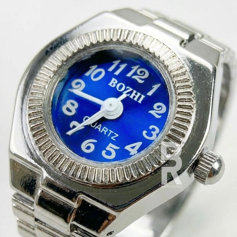 MILANO RING | SILVER BLUE