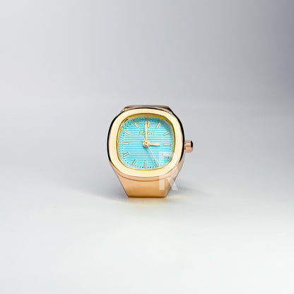 NAUTILUS RING | ROSE BLUE