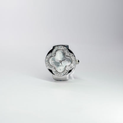 CLEEF RING | SILVER WHITE