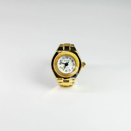 MILANO RING | GOLD WHITE - Bozhirings