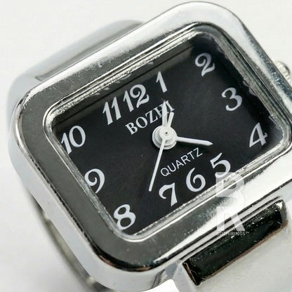 VINTAGE RING I SILVER BLACK