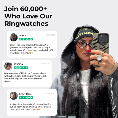 GLITTER RING | SILVER