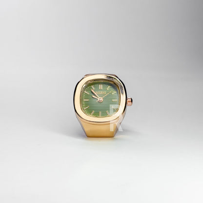 NAUTILUS RING | ROSE GREEN