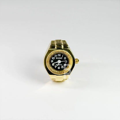 MILANO RING | GOLD BLACK - Bozhirings