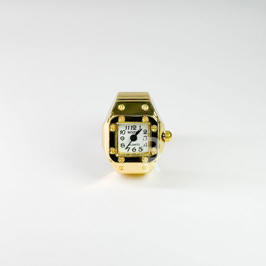 SANTOS RING | GOLD WHITE