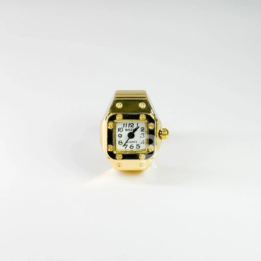 SANTOS RING | GOLD WHITE - Bozhirings
