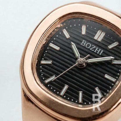 NAUTILUS RING | ROSE BLACK