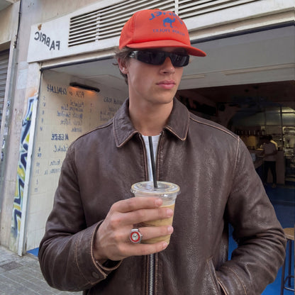 MIDNIGHT RING | SILVER RED