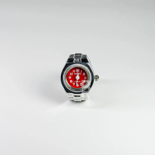 MILANO RING | SILVER RED - Bozhirings
