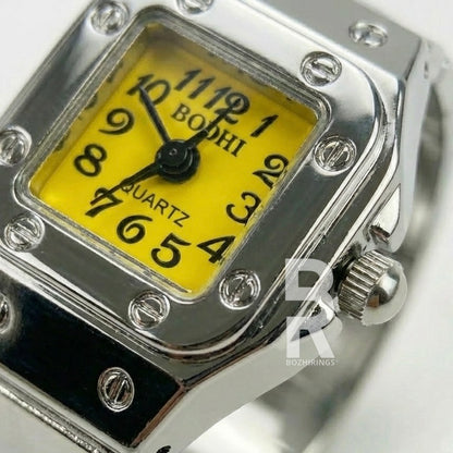 SANTOS RING | SILVER YELLOW