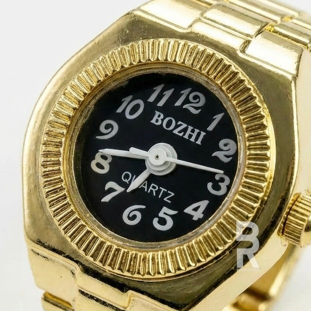 MILANO RING | GOLD BLACK