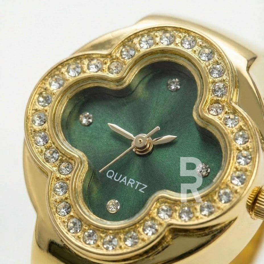 CLEEF RING  | GOLD GREEN