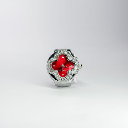 CLEEF RING | SILVER RED