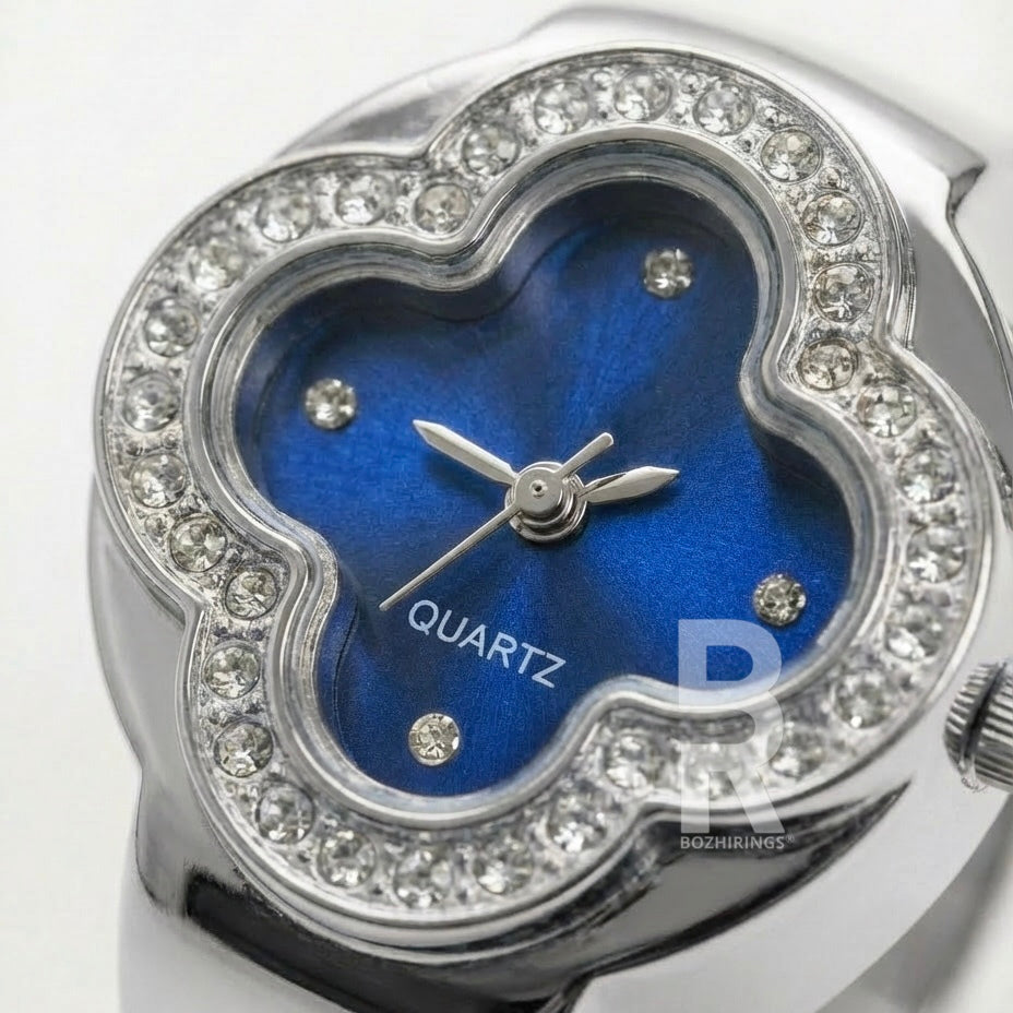 CLEEF RING | SILVER BLUE