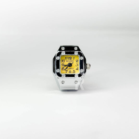 SANTOS RING | SILVER YELLOW - Bozhirings