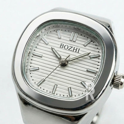 NAUTILUS RING | SILVER WHITE