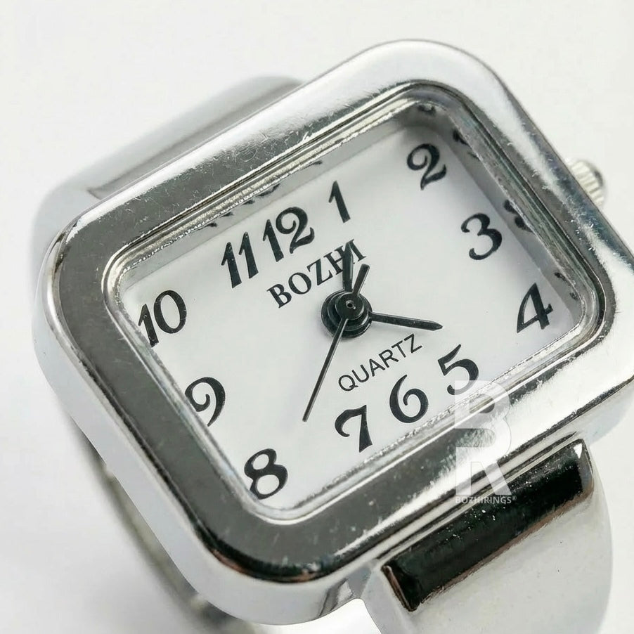 VINTAGE RING I SILVER WHITE