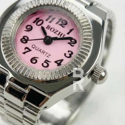 MILANO RING | SILVER PINK