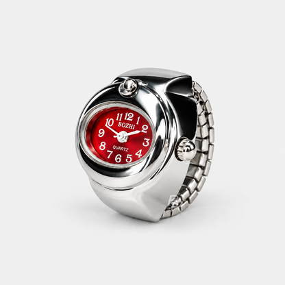 BARI RING | SILVER RED