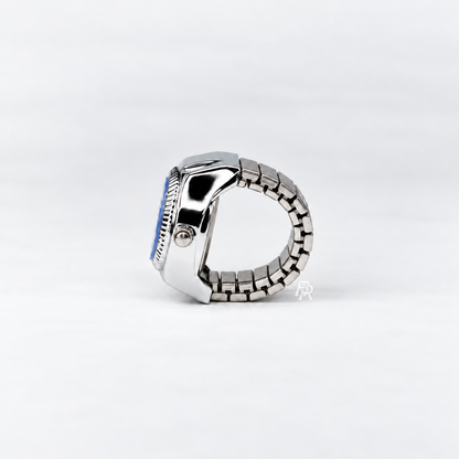 DIGITALE RING | SILVER BLUE