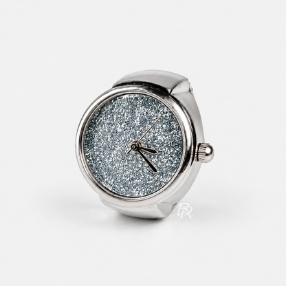 ANILLO CON BRILLOS | PLATA