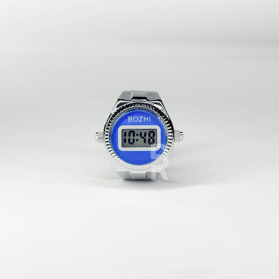 DIGITALE RING | SILVER BLUE