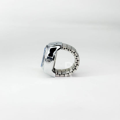 DIGITALE RING | SILVER BLUE - Bozhirings