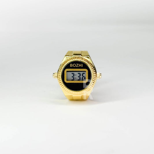 DIGITALE RING | GOLD BLACK