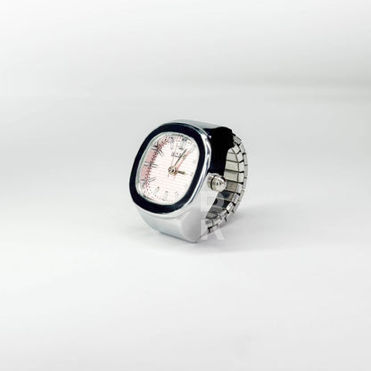 NAUTILUS RING | SILVER PINK