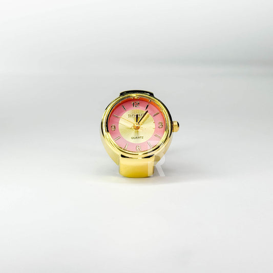 MIDNIGHT RING | GOLD PINK - Bozhirings