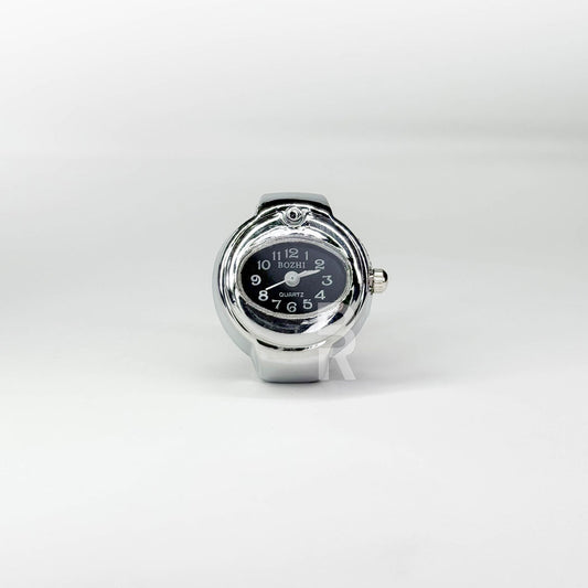 BARI RING | SILVER BLACK