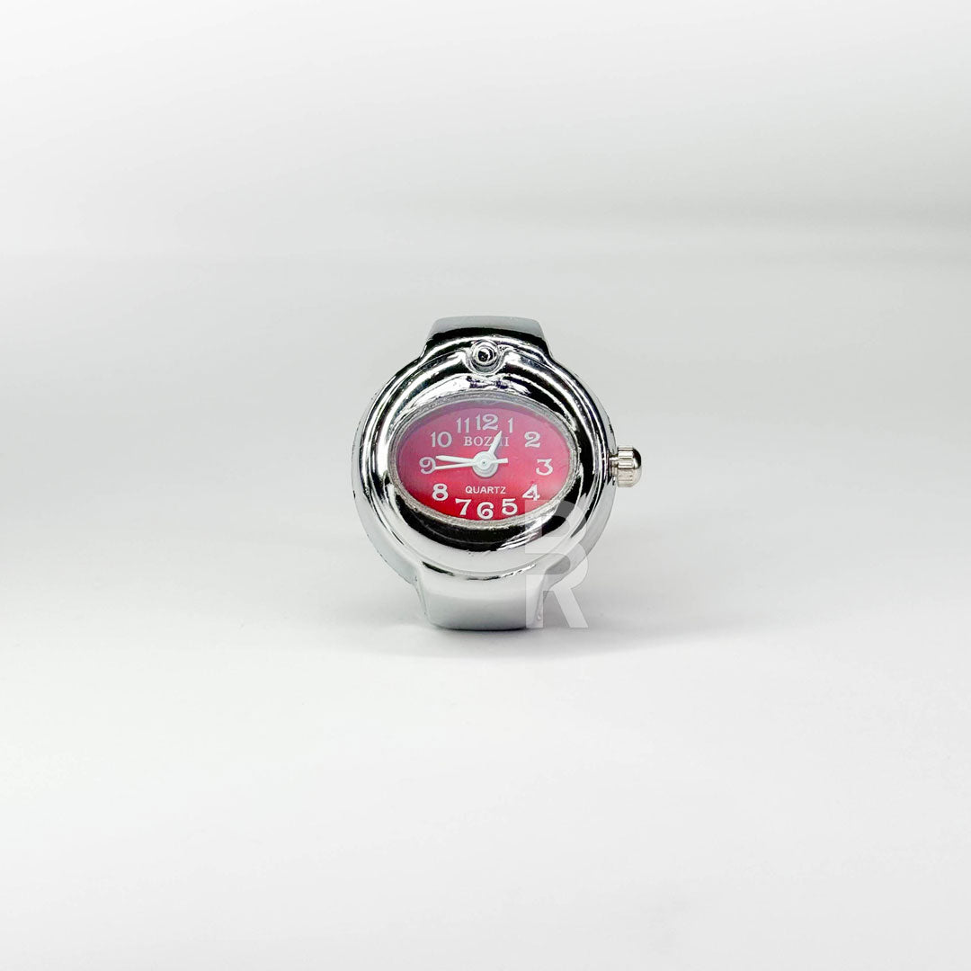 BARI RING | SILVER RED
